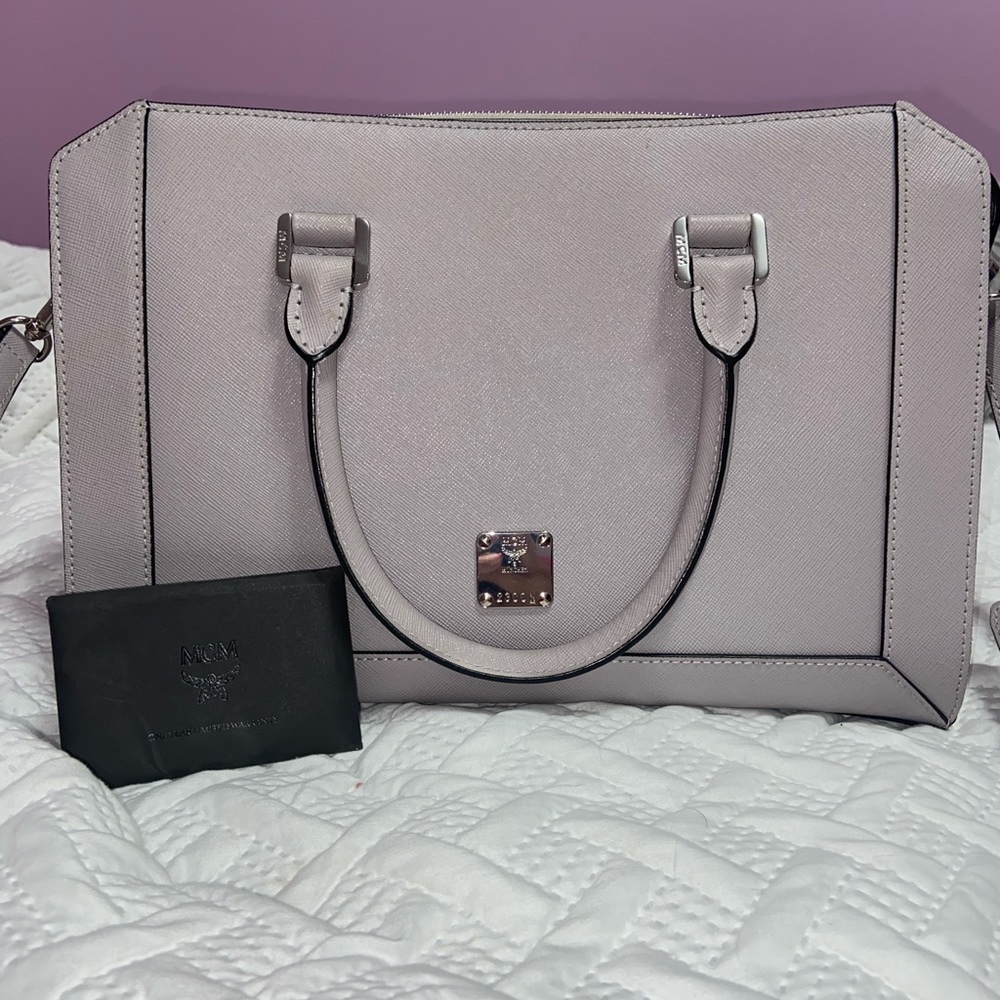 mcm lilac bag